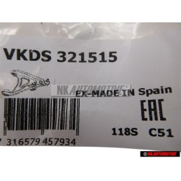 SKF Front Axle Left Track Control Arm - VKDS 321515