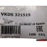 SKF Front Axle Left Track Control Arm - VKDS 321515