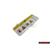 Genuine VW Warning Sticker - 701010002AA