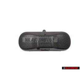 Genuine VW Spray Nozzle, Heated Satin Black - 5G0955986 9B9