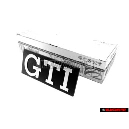 Genuine VW GTI Front Grill Badge Emblem Chrome - 171853679 GX2