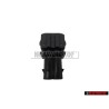 Genuine VW 2 Pin Flat Connector Housing Male Terminal - 357972762