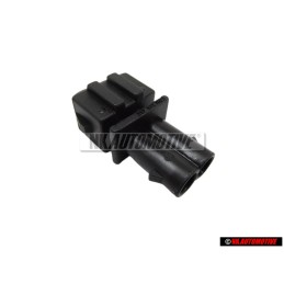 Genuine VW 2 Pin Flat Connector Housing Male Terminal - 357972762
