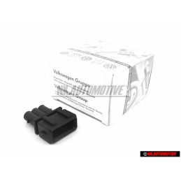 Genuine VW 3 Pin Flat Connector Housing - 357972763