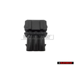 Genuine VW 3 Pin Flat Connector Housing - 357972763