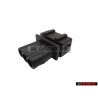 Genuine VW 3 Pin Flat Connector Housing - 357972763