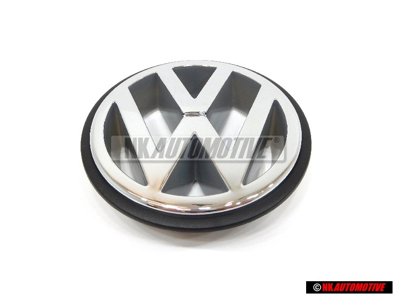 Genuine VW Front Grill Badge Emblem Chrome - 3A0853601 EPH