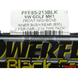 2x POWERFLEX BLACK SERIES Front Wishbone Rear Bush - PFF85-213BLK