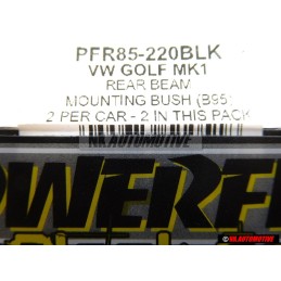 2x POWERFLEX BLACK SERIES Rear Beam Mounting Bush - PFR85-220BLK