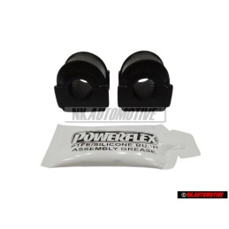 2x POWERFLEX BLACK SERIES Front Anti-Roll Bar Outer Bush - PFF85-215BLK