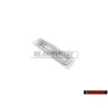 Genuine Audi 100 Rear Boot Badge Emblem Chrome - 4A9853741 2ZZ