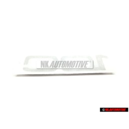 Genuine Audi 100 Rear Boot Badge Emblem Chrome - 4A9853741 2ZZ