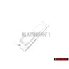 Genuine Audi 100 Rear Boot Badge Emblem Chrome - 4A9853741 2ZZ
