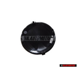 Genuine VW Front Grill Badge Emblem Black/Bright Chrome - 3C0853601A JZA