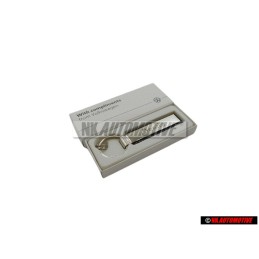 Genuine VW Key Fob Silver/Black - 000087010P YPN