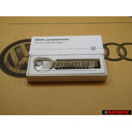 Genuine VW Key Fob Silver/Black - 000087010S YPN