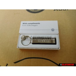 Genuine VW Key Fob Silver/Black - 000087010S YPN