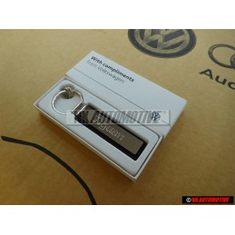 Genuine VW Key Fob Silver/Black - 000087010S YPN