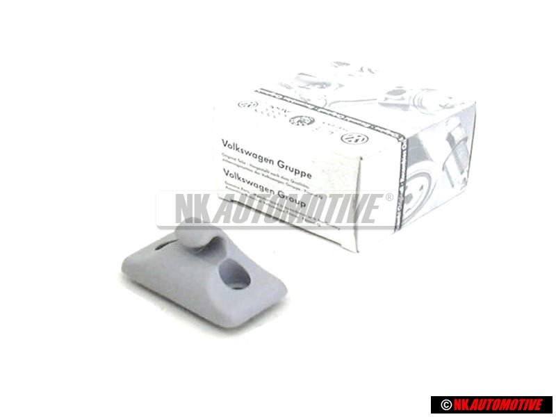 Genuine VW Sun Visor Clip Grey Blue - 535857559 H50