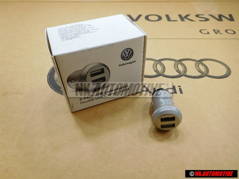 Genuine VW Double Usb Charging Port - 000051443D