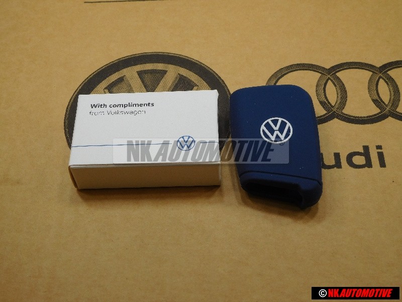 Genuine VW Key Cover Dark Blue - 000087012AN530