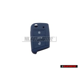 Genuine VW Key Cover Dark Blue - 000087012AN530