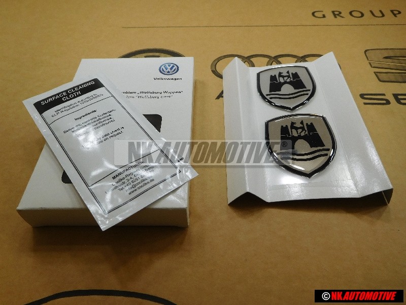 Genuine VW Decorative Film Black/Chrome - 5C0064317ASXRW