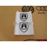 Genuine VW Decorative Film Black/Chrome - 5C0064317ASXRW