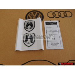 Genuine VW Decorative Film Black/Chrome - 5C0064317ASXRW
