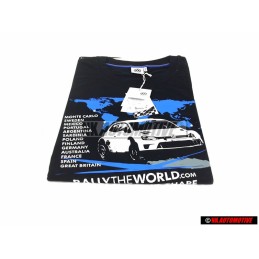 Genuine VW FIA Polo WRC Championship T-Shirt Rallye XXL - 6RV084200E BRL