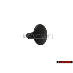 Genuine VW Front Seat Clothing Clip Satin Black - 823863203 01C