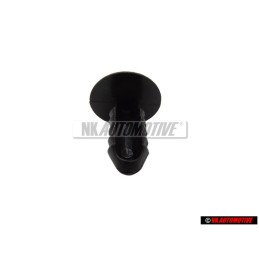 Genuine VW Front Seat Clothing Clip Satin Black - 823863203 01C