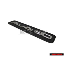 Genuine Audi AUDI 90 Dashboard Badge Emblem Black Chrome - 893853682B