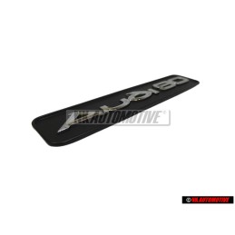 Genuine Audi AUDI 90 Dashboard Badge Emblem Black Chrome - 893853682B