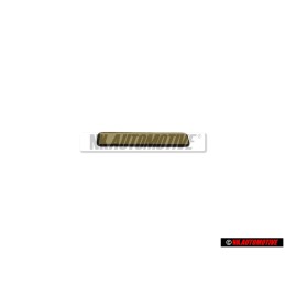 Genuine Audi AUDI 90 Dashboard Badge Emblem Black Chrome - 893853682B