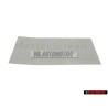 VW Classic Parts Sticker 4 Piece Set VW Classic Parts - ZCP904313