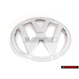 Genuine VW Transporter T2 Front Panel Badge Emblem Chrome - 241853601E