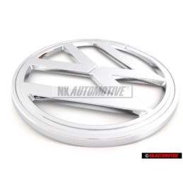 Genuine VW Transporter T2 Front Panel Badge Emblem Chrome - 241853601E