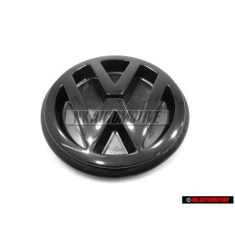 Genuine VW Rear Trunk Boot Badge Emblem Black - 357853601B 041