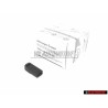 Genuine VW Wiring Harness Flat Contact Housing 1 Pin - 161971990A