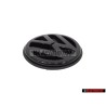 Genuine VW Rear Boot Badge Emblem Black - 1H5853630C 041