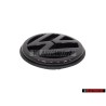 Genuine VW Rear Boot Badge Emblem Black - 1H5853630C 041