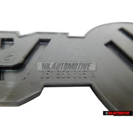 Genuine VW VOLKSWAGEN Rear Boot Badge Brushed Silver - 251853685A
