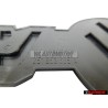 Genuine VW VOLKSWAGEN Rear Boot Badge Brushed Silver - 251853685A