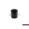 Genuine VW Anti Theft Wheel Bolt Cover Lug Nut Cap Black - 535601173C