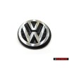 Genuine VW Rear Trunk Boot Badge Emblem Brushed Silver - 191853601B GX2
