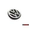 Genuine VW Rear Trunk Boot Badge Emblem Brushed Silver - 191853601B GX2