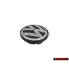 Genuine VW Alloy Wheel Centre Cap Black Anthracite - 7L6601149B RVC