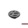 Genuine VW Alloy Wheel Centre Cap Black Anthracite - 7L6601149B RVC
