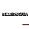 Genuine VW VOLKSWAGEN Rear Boot Badge Emblem Brushed Silver - 321853685C GX2